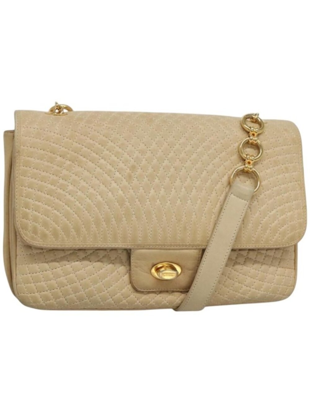 BALLY Shoulder Bag Leather Beige